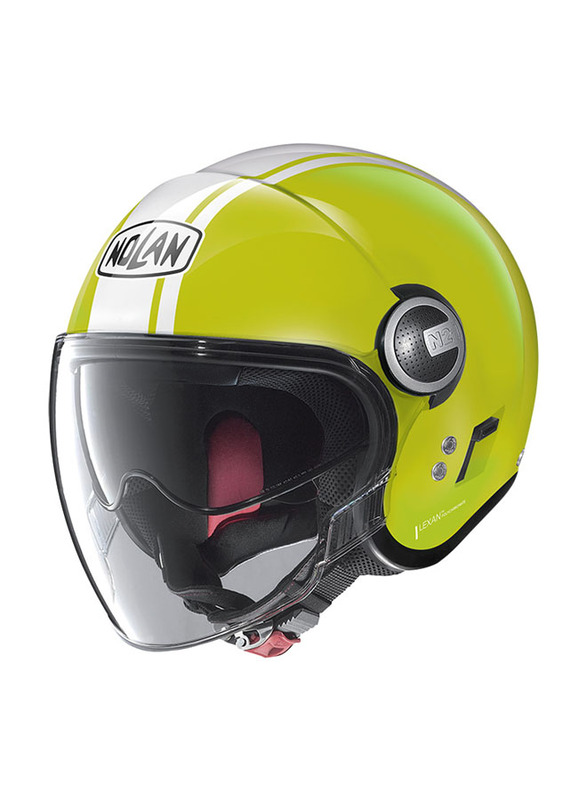 Nolan Visor 06 Dolce Vita Helmet, Medium, N21, Yellow