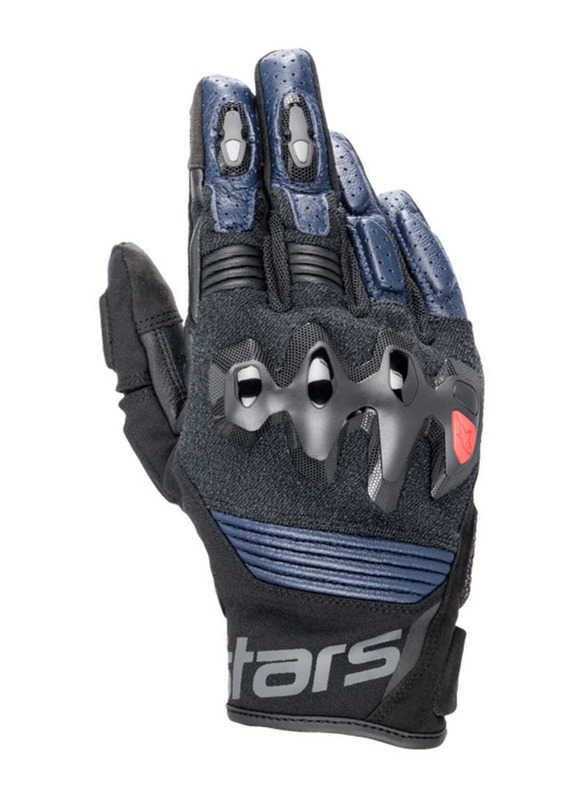 Alpinestars Halo Leather Gloves, Medium, Black