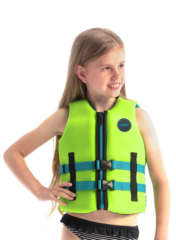 Jobe Neoprene Life Vest for Kids, UK 12, Lime Green