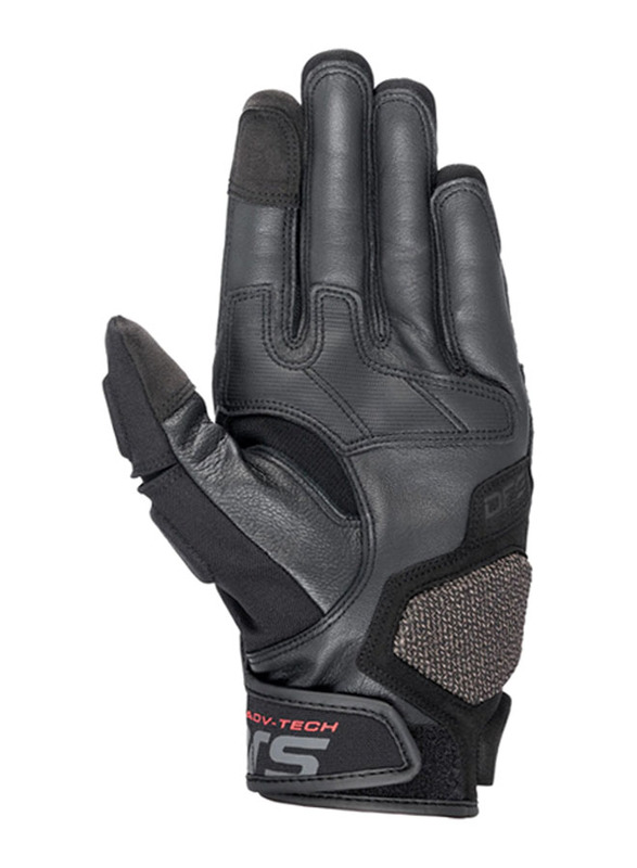 Alpinestars Halo Leather Gloves, Large, Black