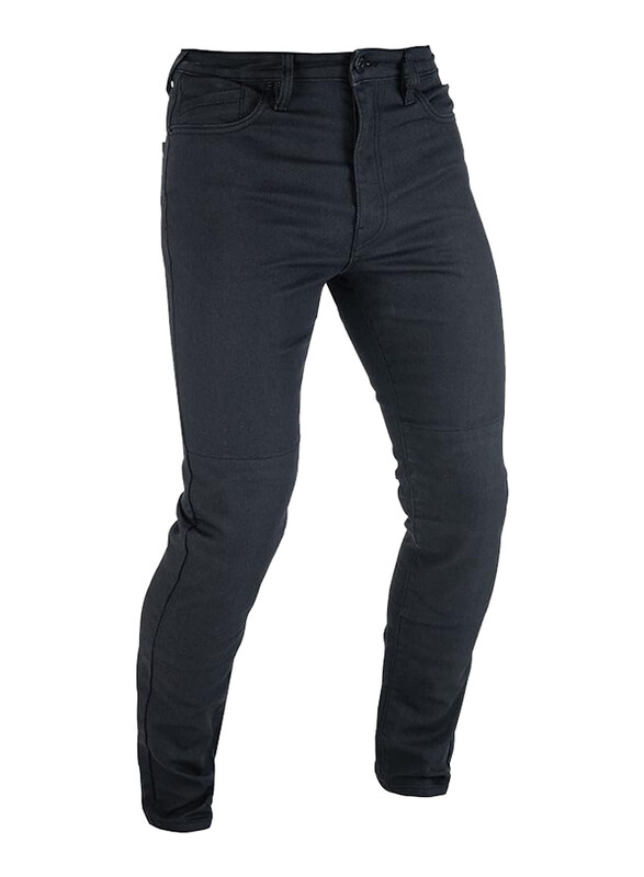 

Oxford Products Slim Motorcycle Jean for Men, 34/30, Black Wash
