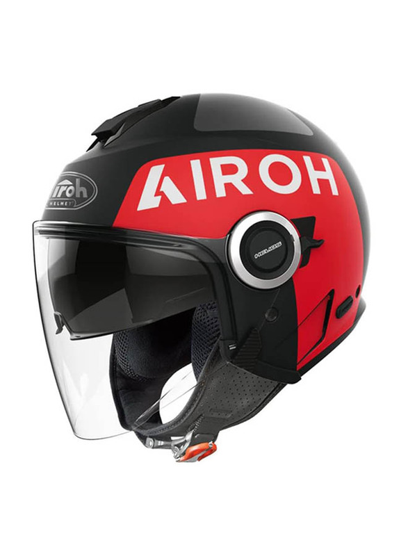 Airoh Helios Up Helmet, Medium, HEUP35, Matte Black