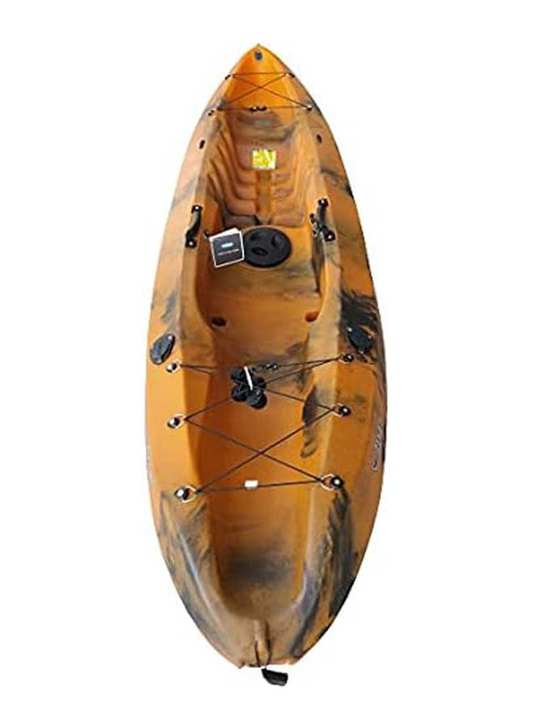 Winner Velocity 1 without Seat Sit-On-Top (SOT) Kayak for 1 Person, Bright Orange/Black