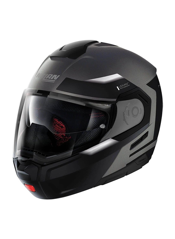 Nolan Group SPA Reflector N-Com Helmet, Large, N90-3-034-, Grey