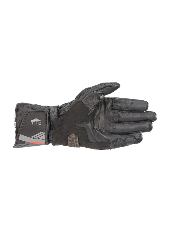 Alpinestars SP-8 V3 Radar Gloves for Men, Black/Red, X-Large