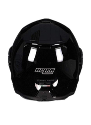 Nolan Classic N-Com 003 Modular Motorcycle Glossy Helmet, N100-5, Black, X-Large