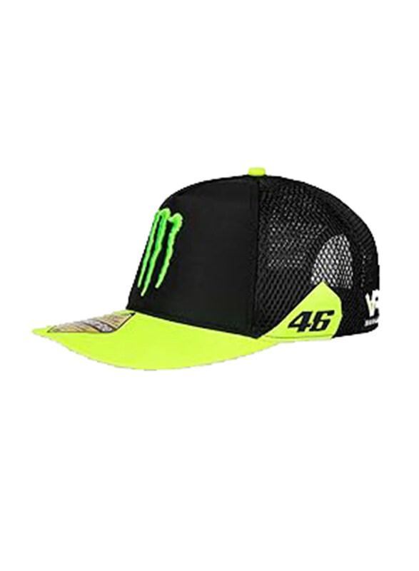 

Vr 46 Valentino Rossi Trucker Cap for Unisex, One Size, Black