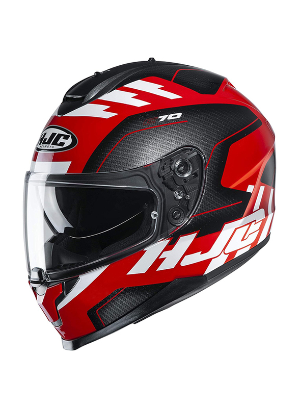 HJC C70 Koro MC1 Helmet, X-Large, Multicolour