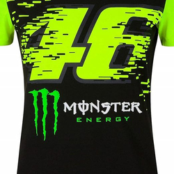 Valentino Rossi VR46 Monster Dual T-Shirt, Extra Small, Black