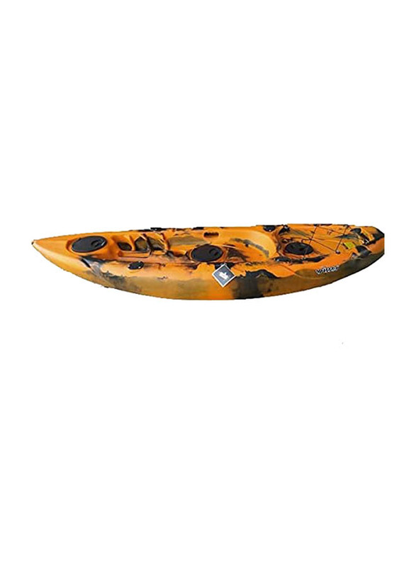Winner Bighead Angler Fishing Sit-on-Top Kayak for Single Person, Orange/Black