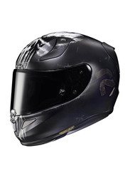 HJC Helmets RPHA11 Punisher Marvel Full Face Motorcycle Helmet, Medium, MC5SF, Black