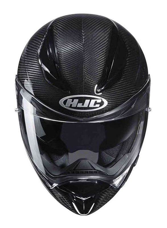 HJC F70 Carbon Solid Helmet, Small, F70-CAR-SOL-S, Black