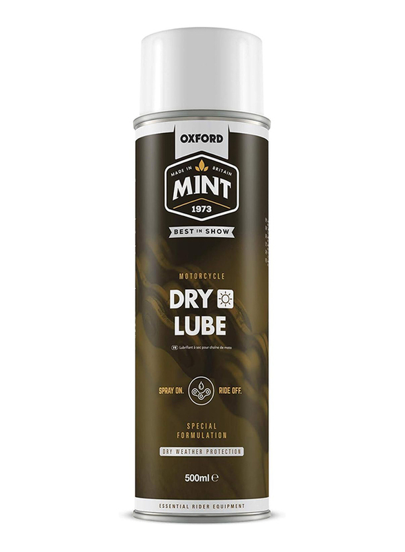 Oxford 500ml Mint Dry Weather Lube, Black