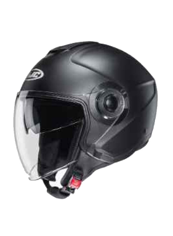 

HJC Corporation Solid Semi Flat Helmet, I40-SOLID-SEMIB, Black, Medium