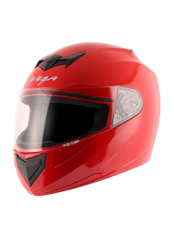 Vega Edge DX-E Full Face Helmet, Medium, Red