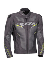 Ixon Draco 4041 Motorcycle Jacket, X-Large, Black/Grey