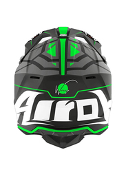 Airoh Wraap Mood Helmet, Large, WRM33-L, Green Matt