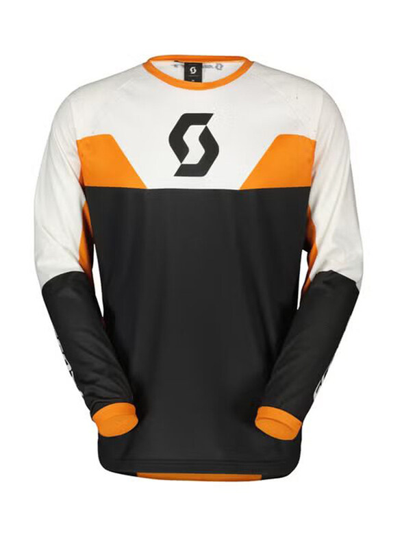 

Scott Sports Sa Sco Jersey Evo Track for Unisex, Medium, Black/Orange