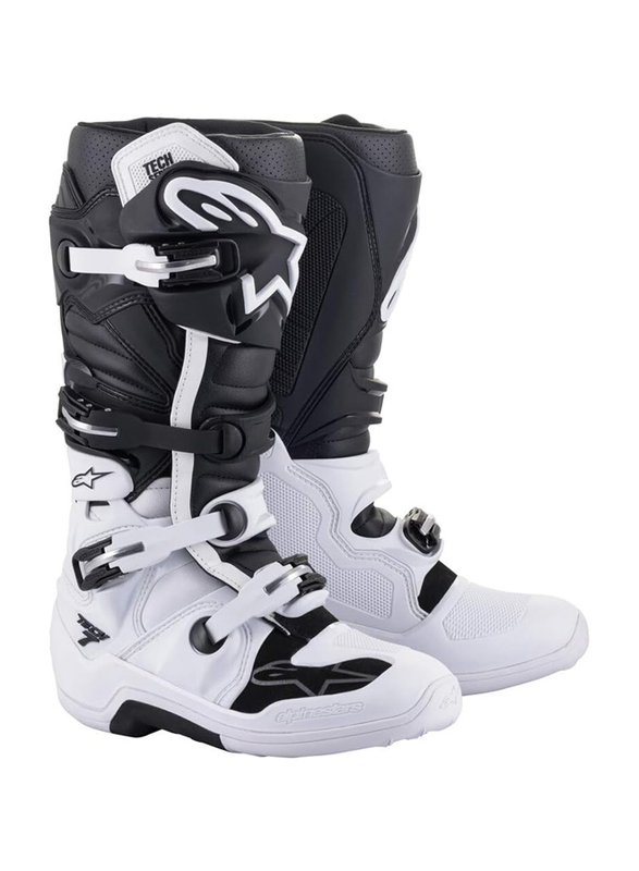 Alpinestars Tech 7 Boots, White/Black, Size US 15
