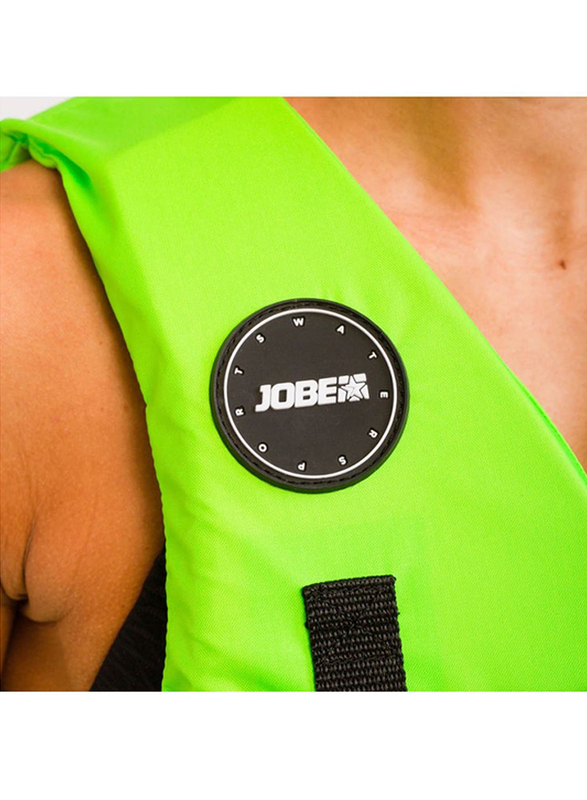 Jobe Sports International 4 Buckle Life Vest, X-Large, Lime/Black