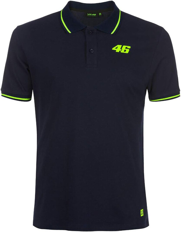 

Valentino Rossi Vr46 Polo T-Shirt, Medium, Blue