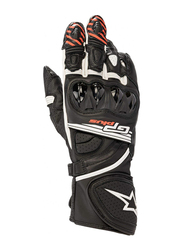 Alpinestars GP Plus R V2 Gloves, Medium, 355652012- M, Black/White
