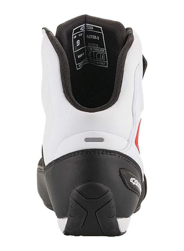 Alpinestars Faster-3 Shoes, Black/White/Red, Size 11