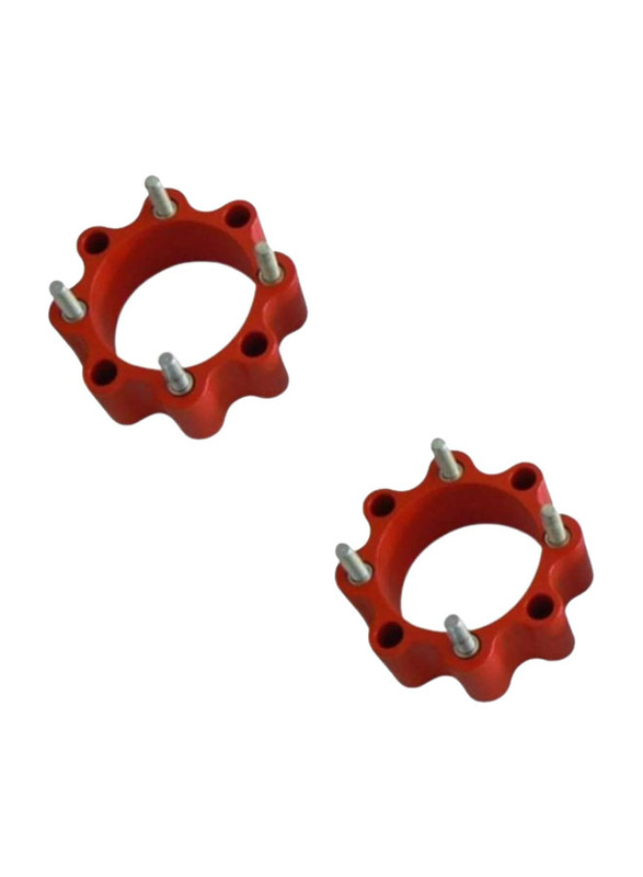 XRW Polyamide Rear Wheel Spacers, Red