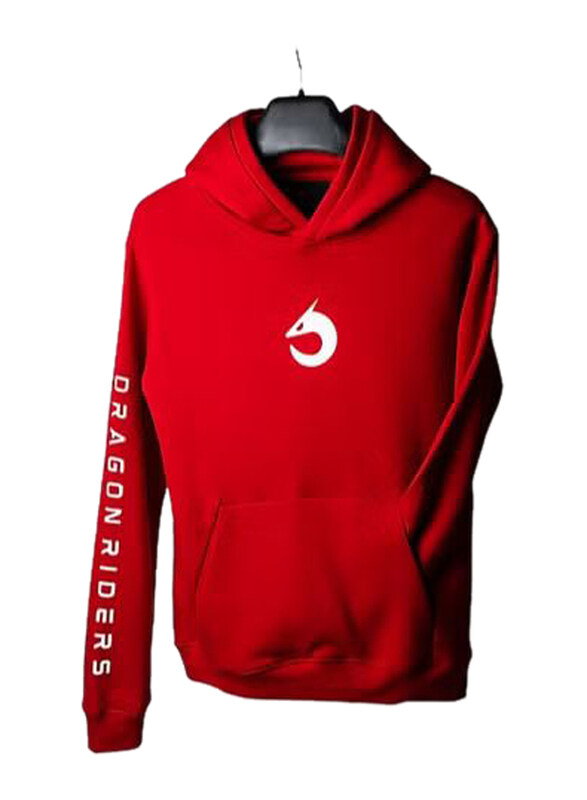 

Dragon Riders Flaming Armo Jacket for Unisex, Small, Red