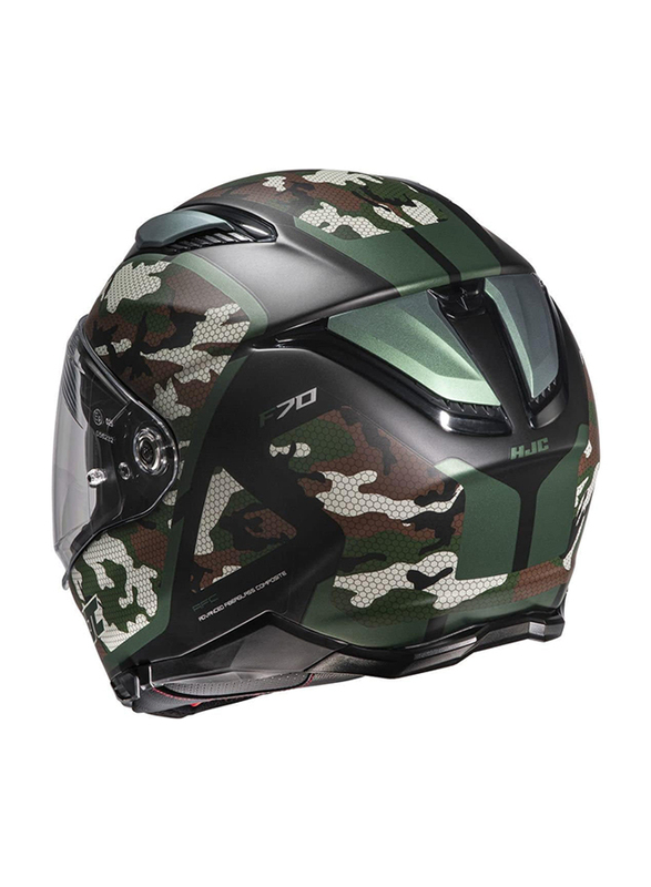 HJC F70 Katra MC4SF Helmet, Large, Multicolour