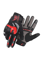 Scoyco MC117 Gloves, Large, Red/Black