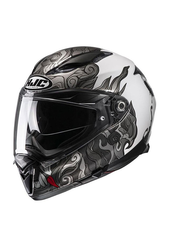 HJC F70 Spector MC 10 Helmet, Medium, Multicolour