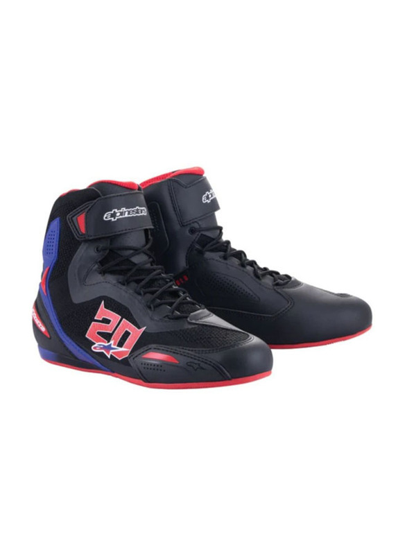 Alpinestars FQ20 Fast-3 Rideknit Shoes, 43 EU, Black