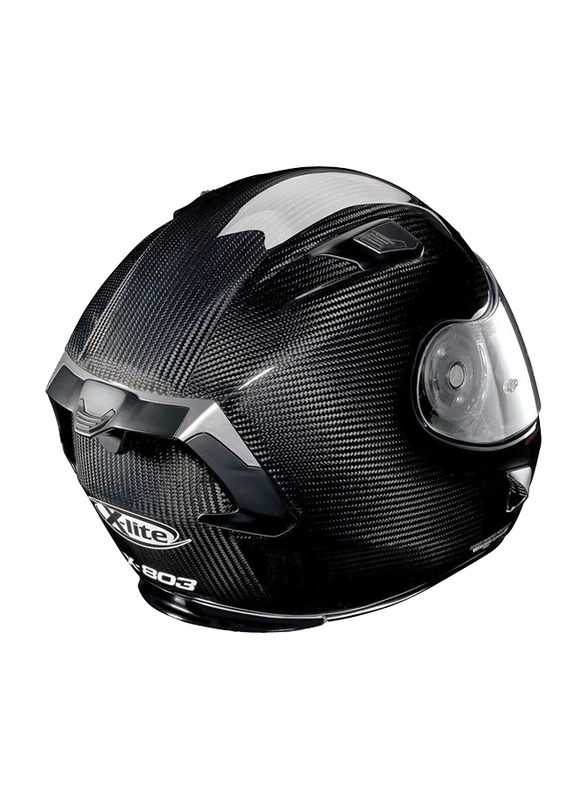 Nolan X-Lite X-803 Ultra Carbon 001 Puro Motorcycle Helmet, Black, Small