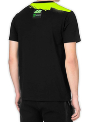 Valentino Rossi VR 46 Monster T-Shirt for Men, XL, Black