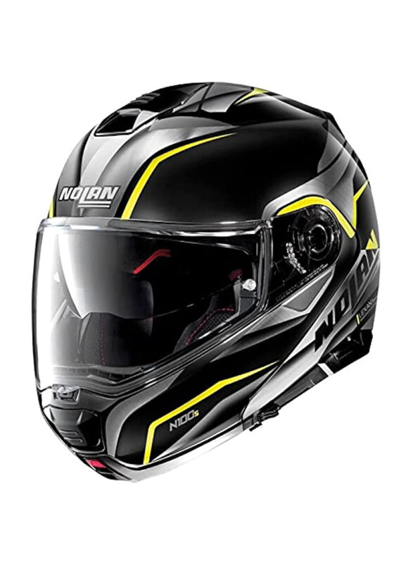 

Nolan N100-5 Balteus N-Com 043 Full Face Motorcycle Helmet, Medium, Glossy Yellow/Black