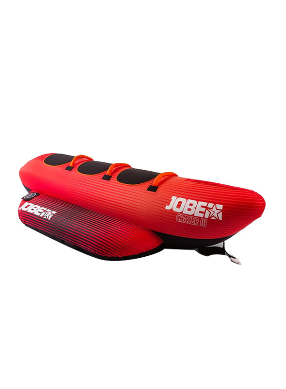 

Jobe Chaser Towable, 3-Person, Red/Black