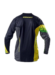 Circuit Equipment Cross/Enduro Reflex 2022 Jersey, Extra Large, Black/Yellow/Green
