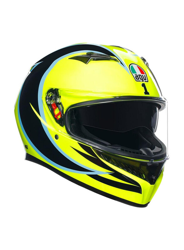 

AGV K3 Rossi Phillip Island Helmet, Large, E2206, Yellow/Black