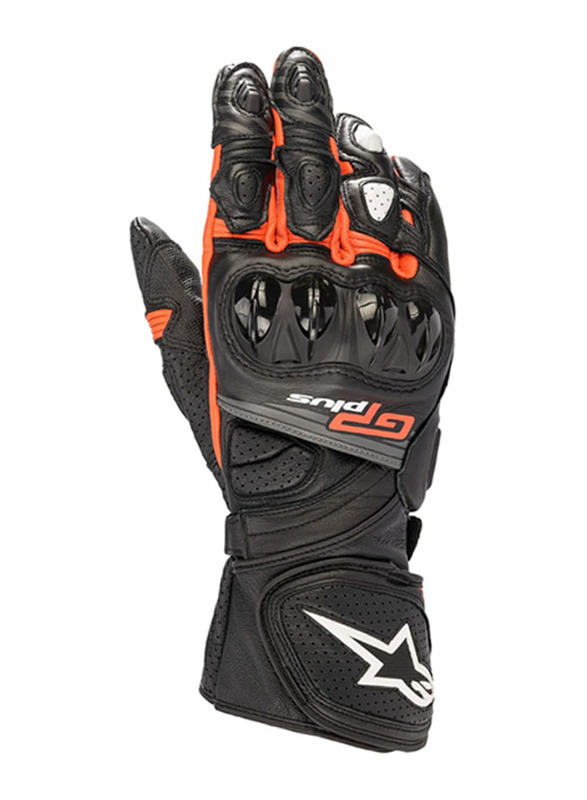 Alpinestars GP Plus R V2 Gloves, Medium, Black/Red