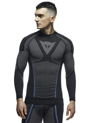 Dainese Dry LS Base Layer Top for Men, Large, Black