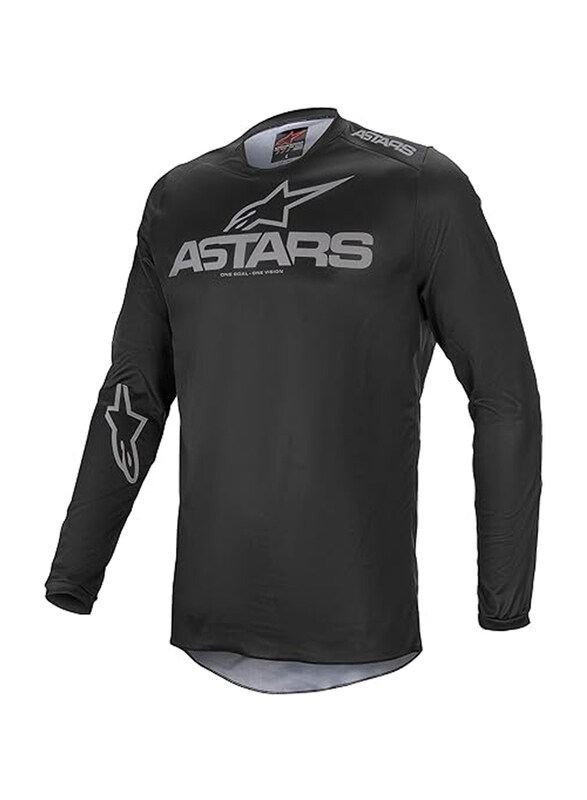 

Alpinestars Fluid Graphite Jersey, Extra Large, Black/Dark Gray