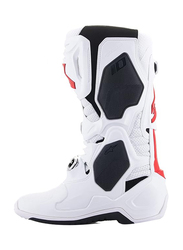 Alpinestars Tech 10 Supervented Boots, Size 9, White/Red