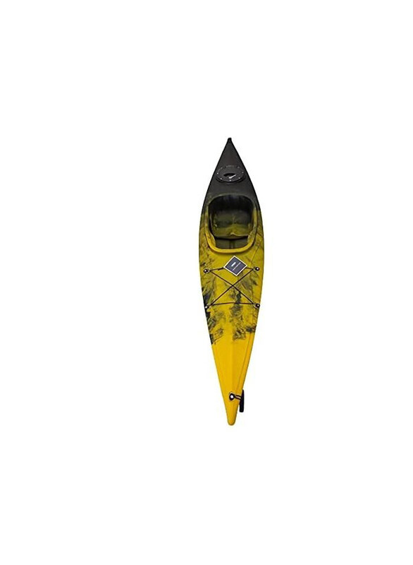 Winner Kayak One Person Vini Touring Kids Kayak with 1 Paddle Set, Yellow/Black