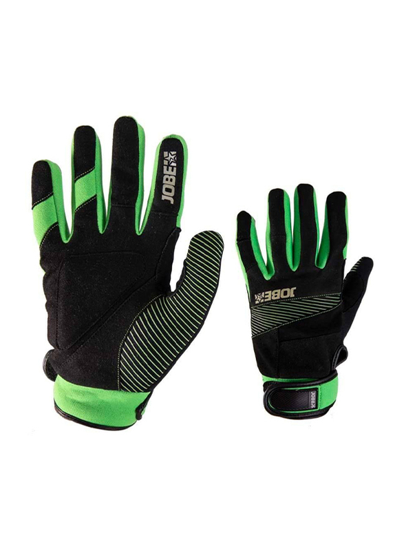Jobe Large Suction Men's Gloves (2021), Black/Green