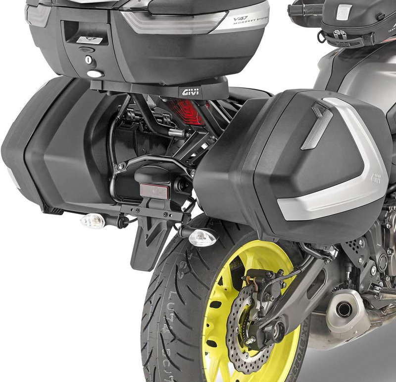 Givi Side Case Carrier Pannier Holder for Yamaha MT-07'18 Motorcycle, One Size, Black