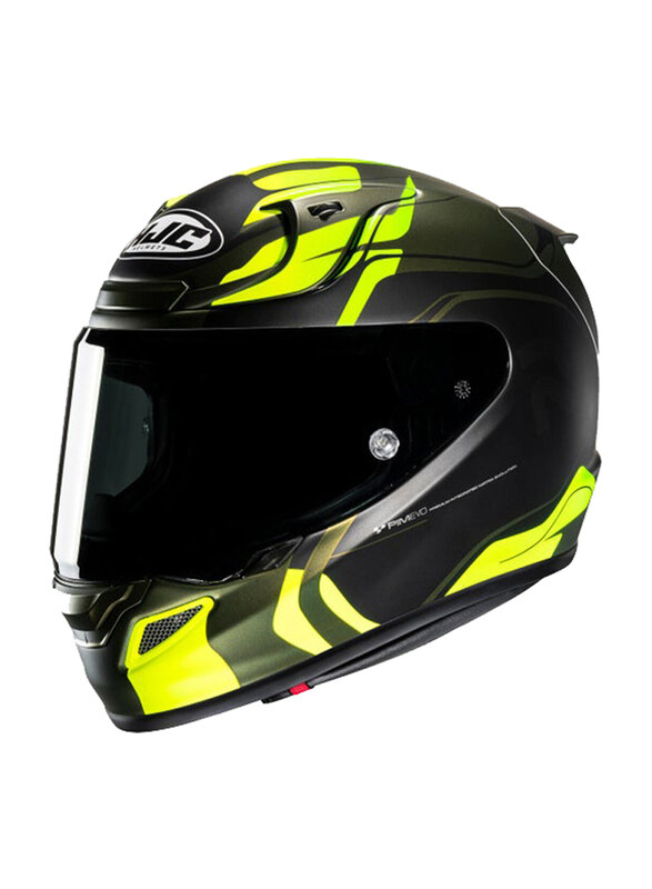 

Hjc Rpha 12 Lawin Helmet, Large, Yellow/Black