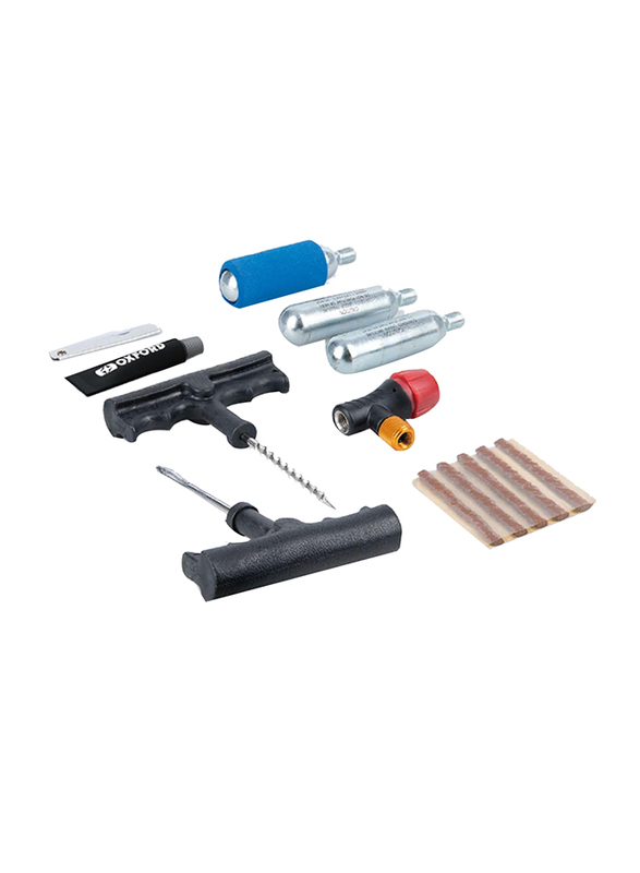 Oxford CO2 Tyre Repair Kit, Multicolour