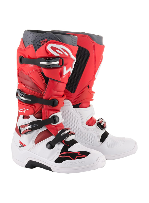 Alpinestars Tech 7 Snowboard Boot, Red/White, Size US 14