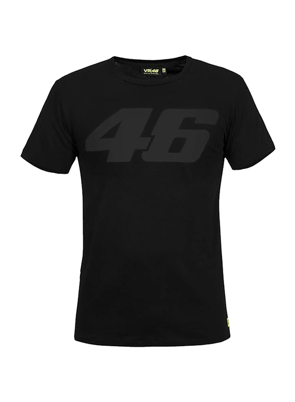 Valentino Rossi VR 46 T-Shirt for Men, XL, Black